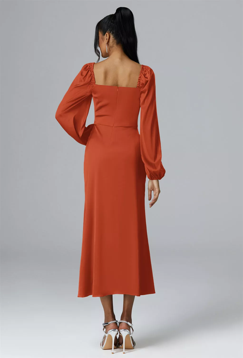AW Tabitha Tangerine  Black Tie Wedding Guest Dresses